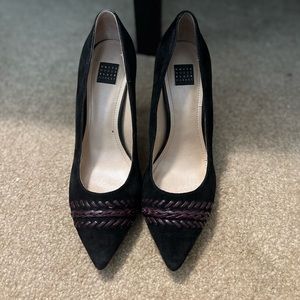 White House Black Market; Black Heels size 7